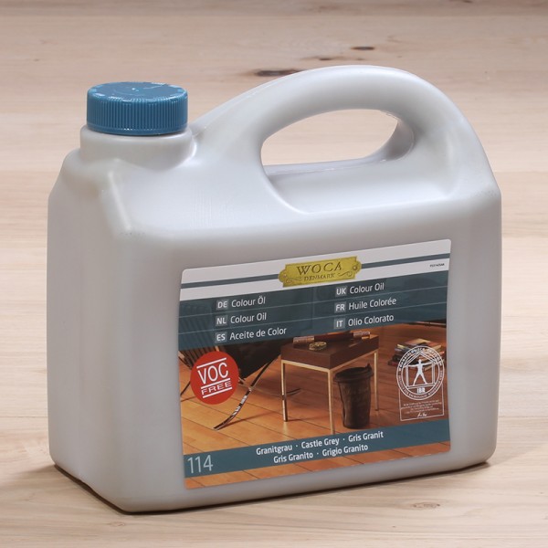 Woca Colouröl granitgrau 2,5 l