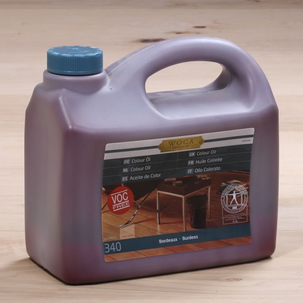 Woca Colouröl bordeaux 2,5 l